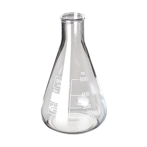 Erlenmeyer Flask Narrow Neck Laboratory Glassware Drifton A S