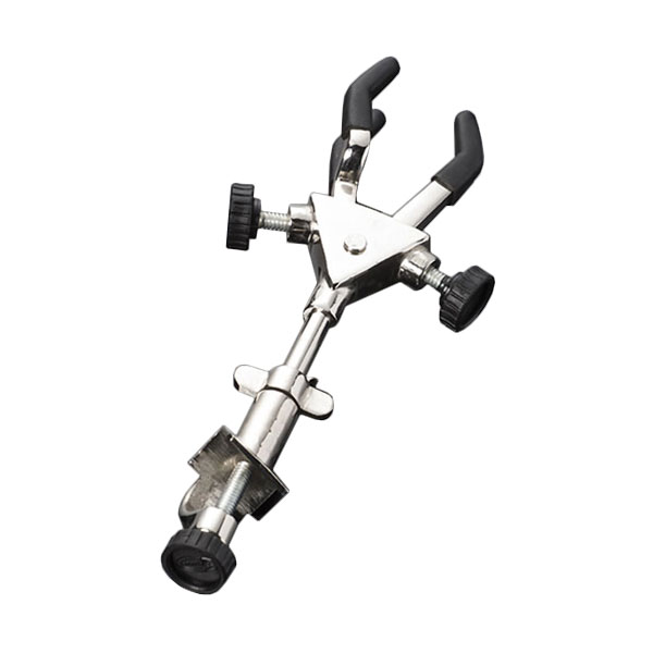 3Prong Clamp with Boss Head Laboratory Glassware Drifton A/S